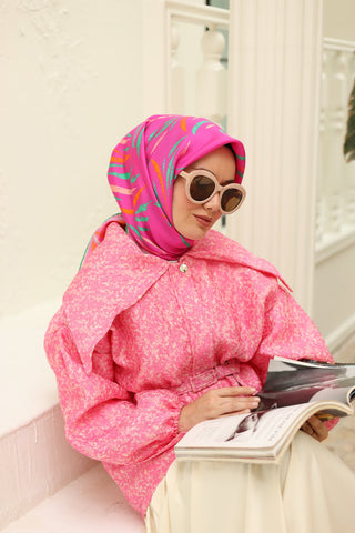 Silk Home Twill İpek Eşarp 11432-11