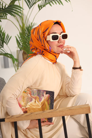 Silk Home Twill İpek Eşarp 11432-34