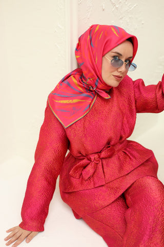 Silk Home Twill İpek Eşarp 11432-54