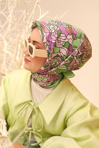 Silk Home Twill İpek Eşarp 11434-08