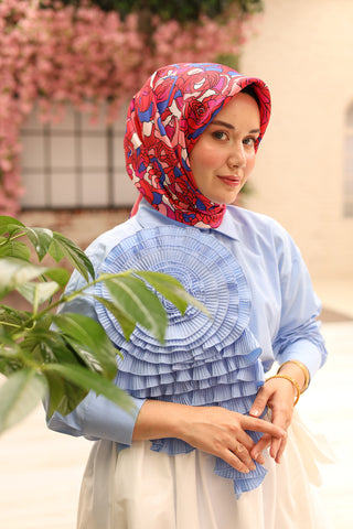 Silk Home Twill İpek Eşarp 11434-10