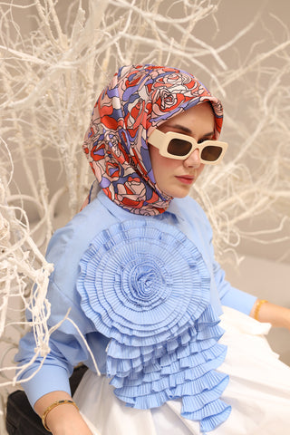 Silk Home Twill İpek Eşarp 11434-12
