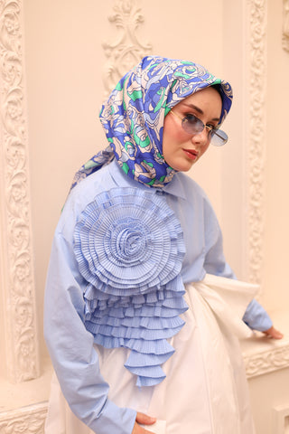 Silk Home Twill İpek Eşarp 11434-14