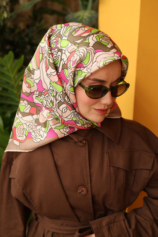 Silk Home Twill İpek Eşarp 11434-16