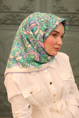 Silk Home Twill İpek Eşarp 11434-18