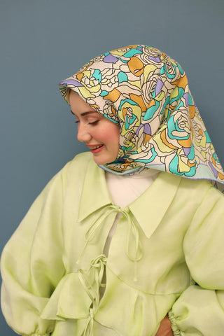 Silk Home Twill İpek Eşarp 11434-19