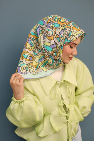 Silk Home Twill İpek Eşarp 11434-19