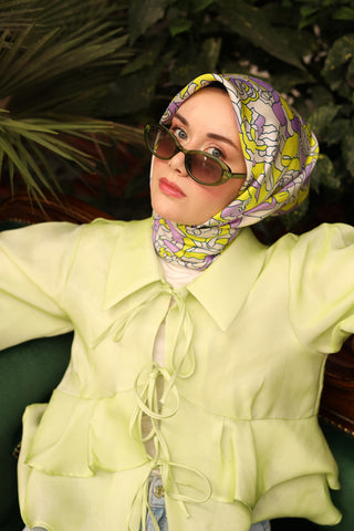 Silk Home Twill İpek Eşarp 11434-27