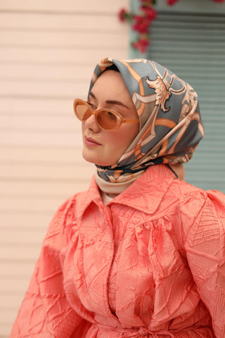 Silk Home Twill İpek Eşarp 11436-26