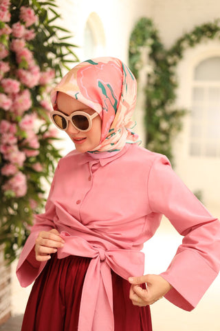 Silk Home Twill İpek Eşarp 11437-22