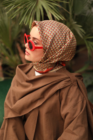 Silk Home Twill İpek Eşarp 11438-13