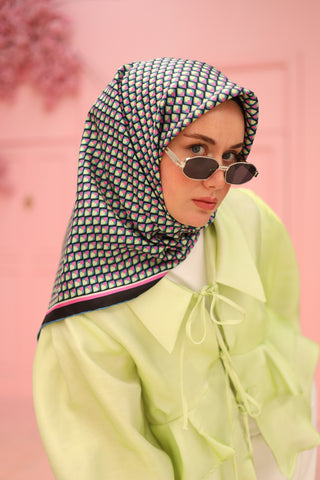 Silk Home Twill İpek Eşarp 11438-27