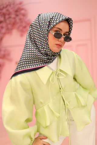 Silk Home Twill İpek Eşarp 11438-27