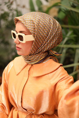 Silk Home Twill İpek Eşarp 11438-34
