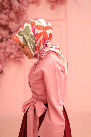 Silk Home Twill İpek Eşarp 11439-16