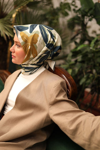 Silk Home Twill İpek Eşarp 11439-40
