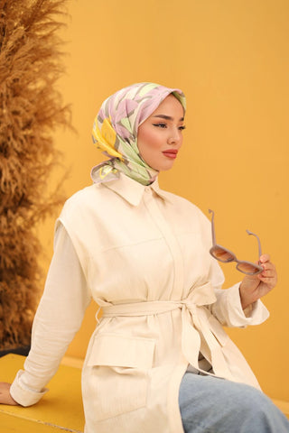 Silk Home Twill İpek Eşarp 11439-42
