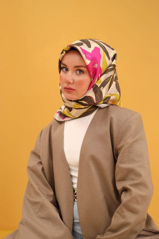 Silk Home Twill İpek Eşarp 11439-45