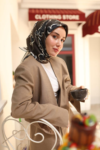 Silk Home Twill İpek Eşarp 11440-01