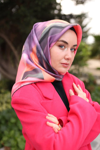 Silk Home Twill İpek Eşarp 11448-28