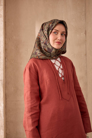 Silk Home Twill İpek Eşarp 11449-07
