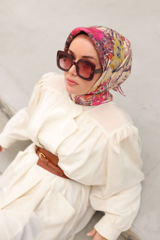 Silk Home Twill İpek Eşarp 11457-46