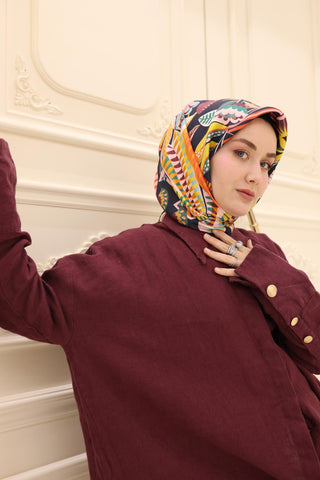 Silk Home Twill İpek Eşarp 11461-11