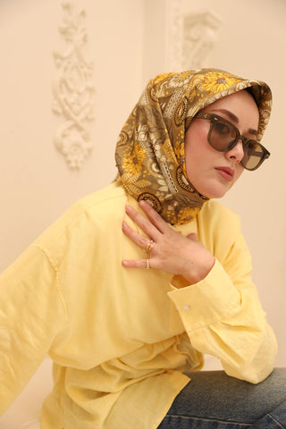 Silk Home Twill İpek Eşarp 11463-14
