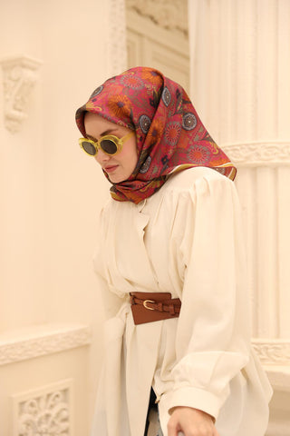 Silk Home Twill İpek Eşarp 11463-42