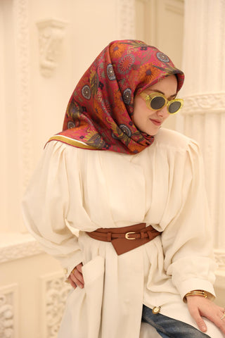 Silk Home Twill İpek Eşarp 11463-42