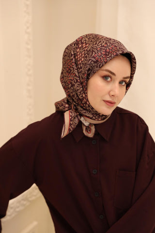 Silk Home Twill İpek Eşarp 11464-05 - Twill İpek Eşarp - | Silk Home