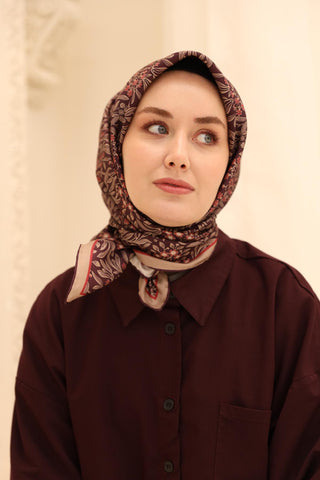 Silk Home Twill İpek Eşarp 11464-05 - Twill İpek Eşarp - | Silk Home