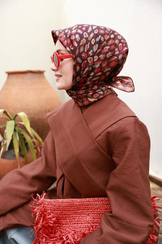 Silk Home Twill İpek Eşarp 11466-45