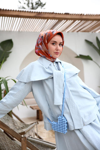 Silk Home Twill İpek Eşarp 11467-34
