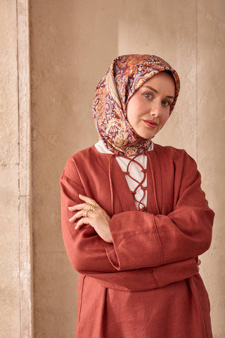 Silk Home Twill İpek Eşarp 11473-17