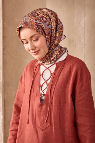 Silk Home Twill İpek Eşarp 11473-17