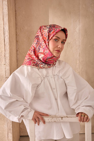 Silk Home Twill İpek Eşarp 11473-42