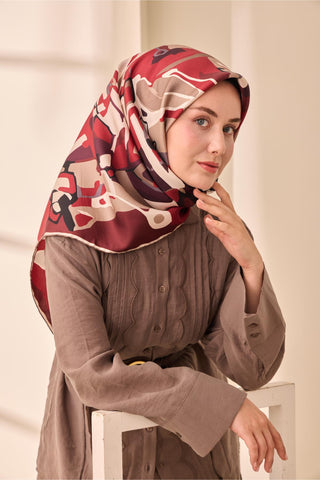 Silk Home Twill İpek Eşarp 11475-28