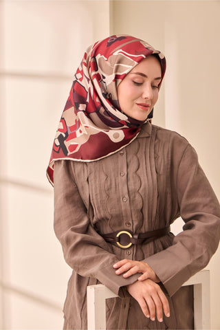 Silk Home Twill İpek Eşarp 11475-28