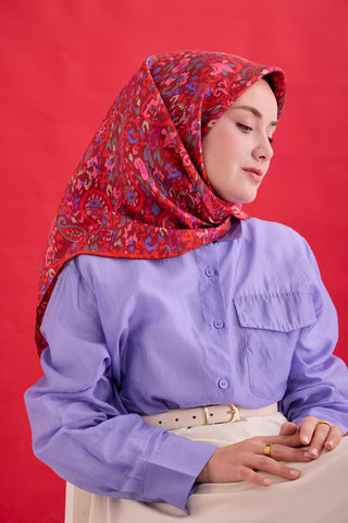 Silk Home Twill İpek Eşarp 11478-41