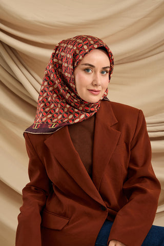 Silk Home Twill İpek Eşarp 11481-28