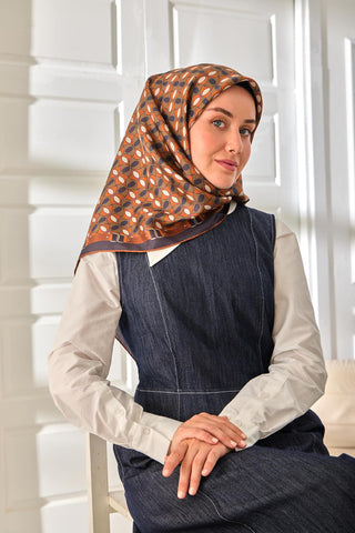 Silk Home Twill İpek Eşarp 11481-42