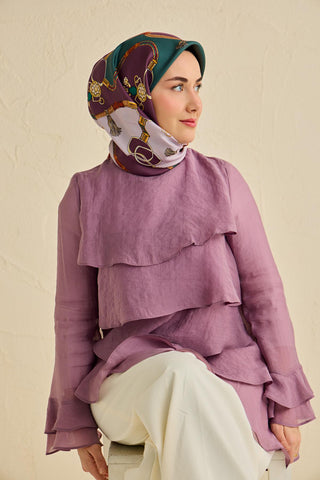 Silk Home Twill İpek Eşarp 11500-09 - Twill İpek Eşarp - | Silk Home