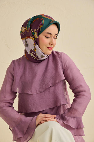 Silk Home Twill İpek Eşarp 11500-09 - Twill İpek Eşarp - | Silk Home