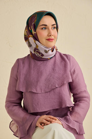 Silk Home Twill İpek Eşarp 11500-09 - Twill İpek Eşarp - | Silk Home