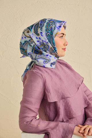 Silk Home Twill İpek Eşarp 11504-14 - Twill İpek Eşarp - | Silk Home