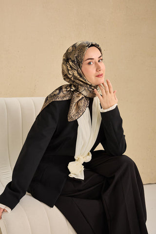 Silk Home Twill İpek Eşarp 11510-20 - | Silk Home