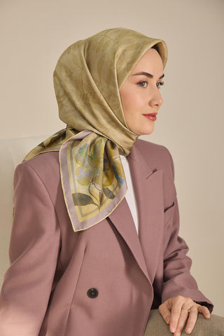 Silk Home Twill İpek Eşarp 11511-11 - Silk Home Twill İpek Eşarp - | Silk Home