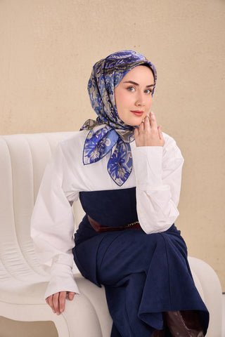 Silk Home Twill İpek Eşarp 11512-37 - Twill İpek Eşarp - | Silk Home