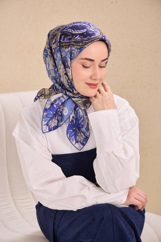 Silk Home Twill İpek Eşarp 11512-37 - Twill İpek Eşarp - | Silk Home